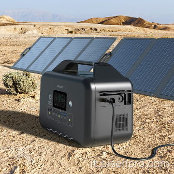 Batteria solare industriale Sistema foto fotovoltaico al litio